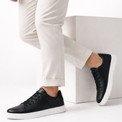 Men's Lace-Up Trainers with Comfort Fit