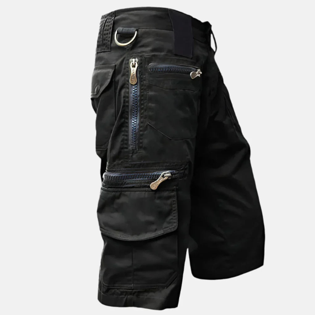 Men's Multi-Pocket Cargo Shorts with Zip Fly