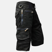 Men's Multi-Pocket Cargo Shorts with Zip Fly