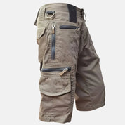 Men's Multi-Pocket Cargo Shorts with Zip Fly