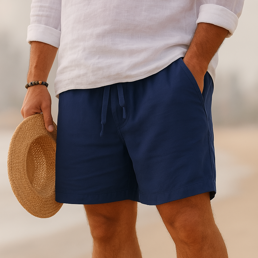 Men's Relaxed Fit Drawstring Shorts