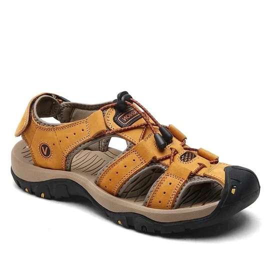 Men's Closed-Toe Sandals with Arch Support