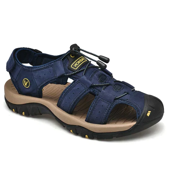 Men's Closed-Toe Sandals with Arch Support