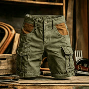 Men's Relaxed Fit Cargo Shorts with Multiple Pockets