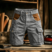 Men's Relaxed Fit Cargo Shorts with Multiple Pockets