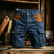 Men's Relaxed Fit Cargo Shorts with Multiple Pockets