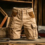 Men's Relaxed Fit Cargo Shorts with Multiple Pockets
