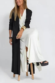 Women's Flowing V-Neck Maxi Dress